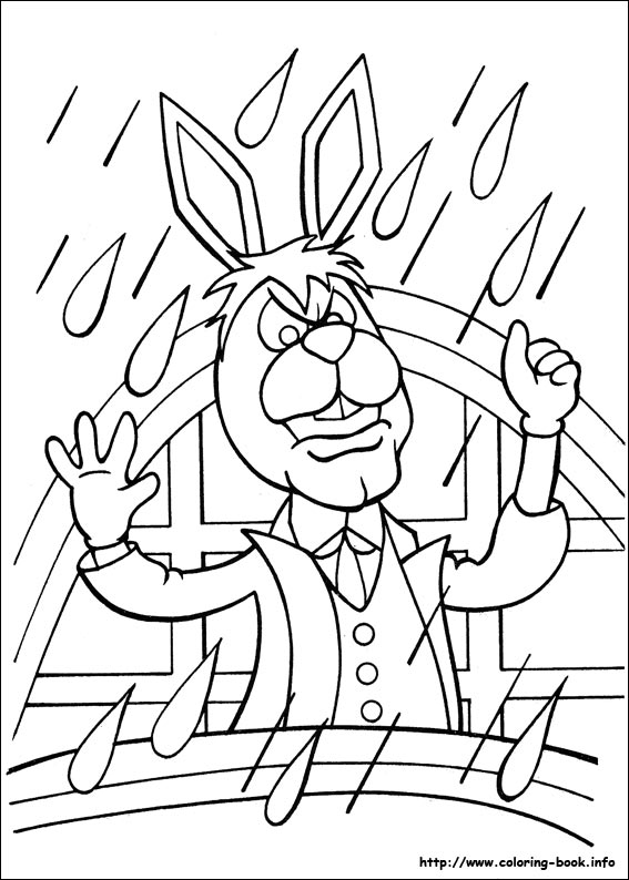 Peter Cottontail coloring picture